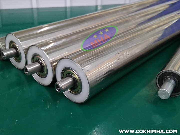 Con Lăn Inox - Con Lăn Băng Tải Inox