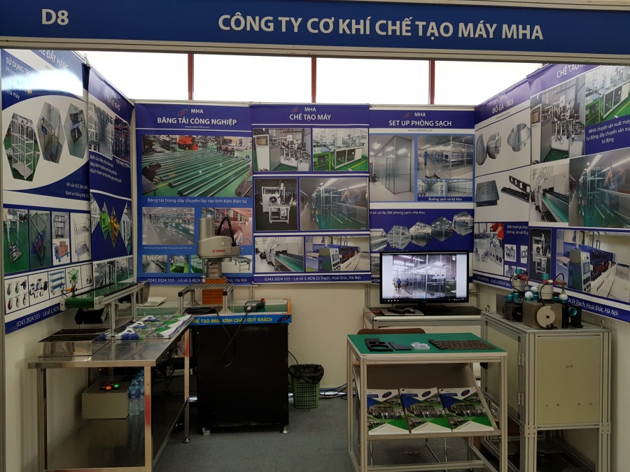 Triển làm Công nghiệp và Sản xuất Việt Nam MHA 2018